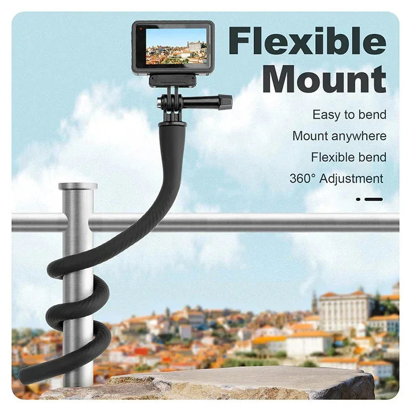 Telesin Flexible Mount – Flexible Svanhalsfäste 1/4" für GoPro