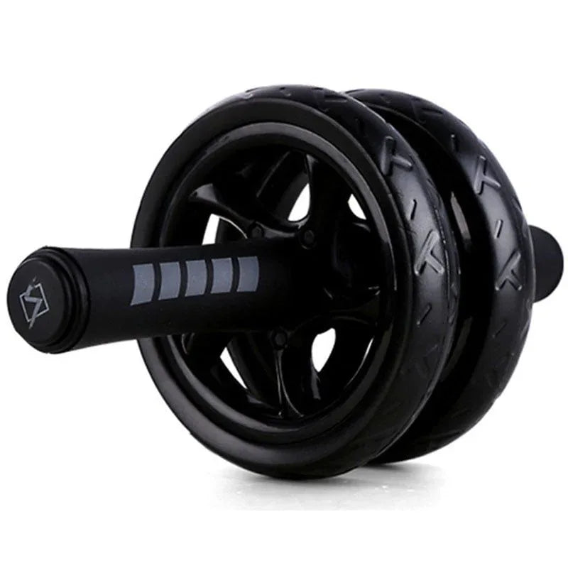 Silent Two-Wheeled Abdominal Wheel Abdomen Roller For Strengthening The Core Muscles