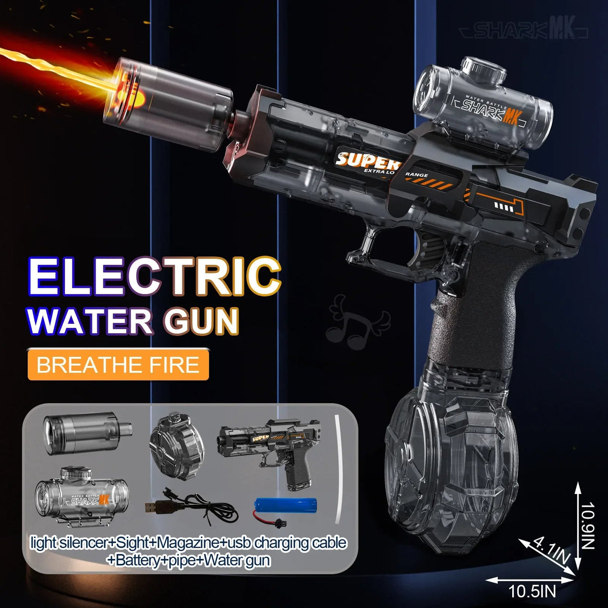 LED-Wasserpistole