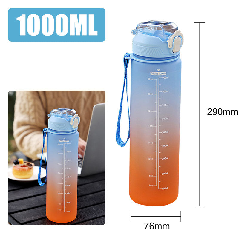 Motivations-Wasserflasche