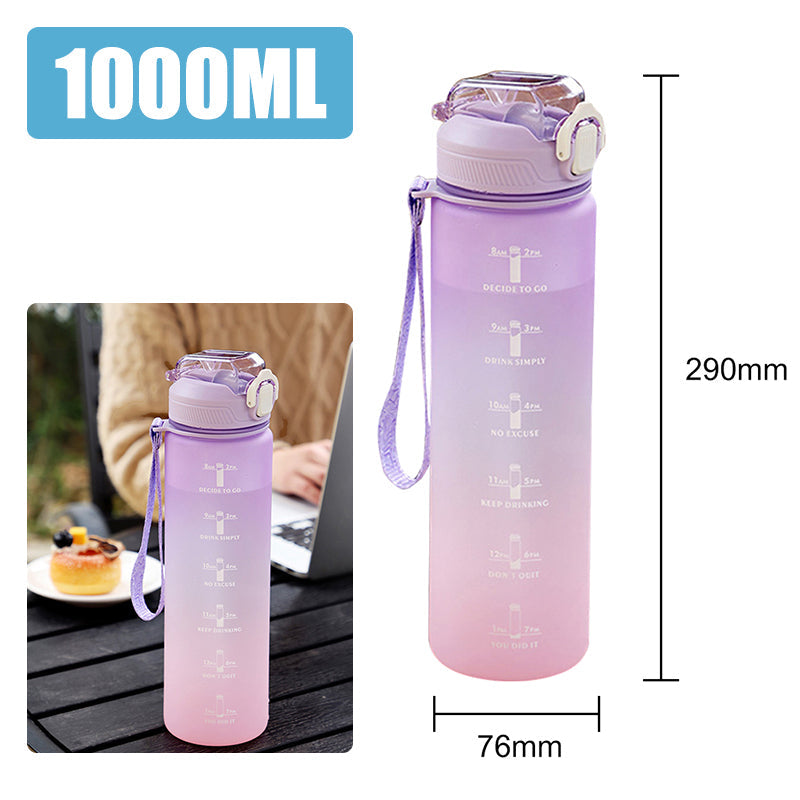 Motivations-Wasserflasche