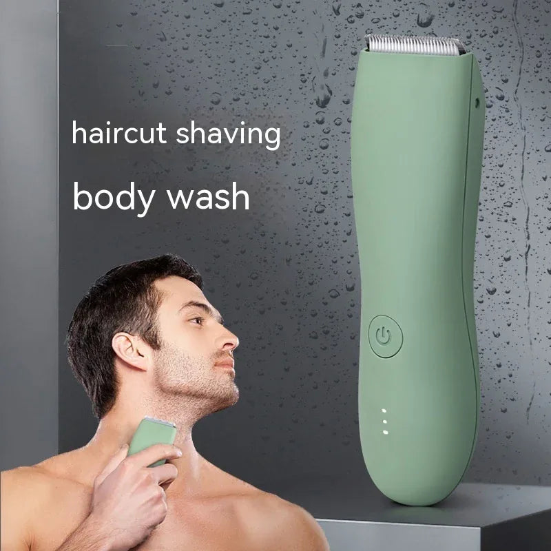 Men's Body Hair Multifunctional Shaver Groin Private Parts Pubic Hair Trimmer