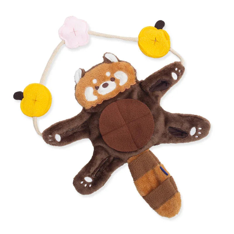 Pet Dog Plush Self Relieving Grinding Teeth Interactive Chew Toy