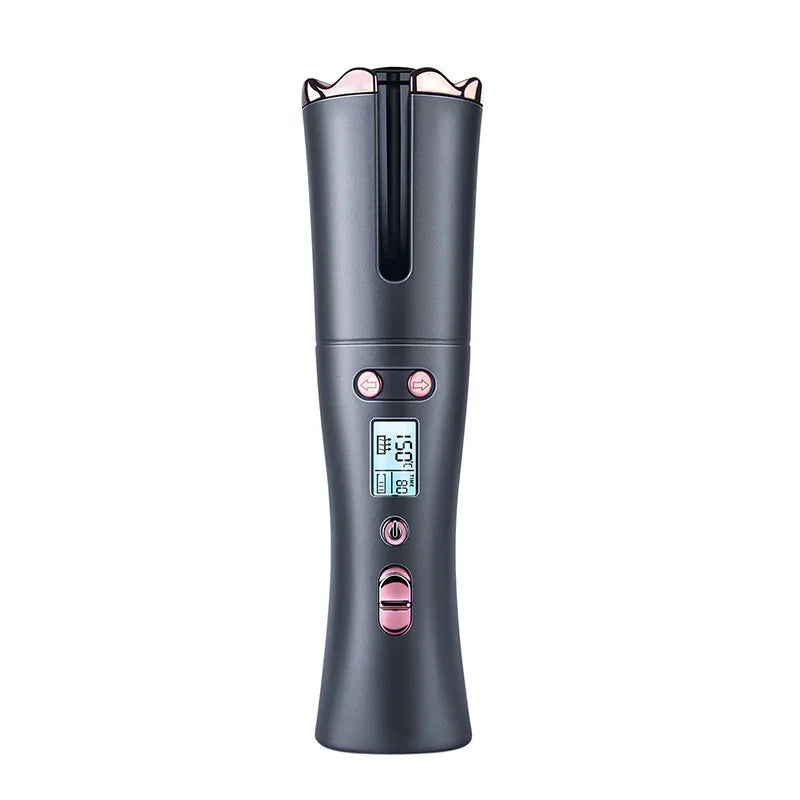 Portable Multifunctional Automatic USB Charging Smart Wireless Hair Curler Curling Iron