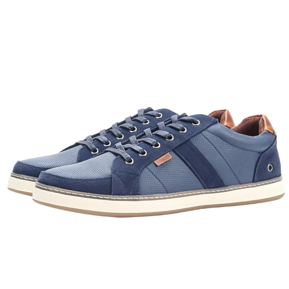Men's Leather Sneakers Casual Shoes