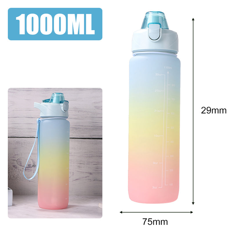 Motivations-Wasserflasche