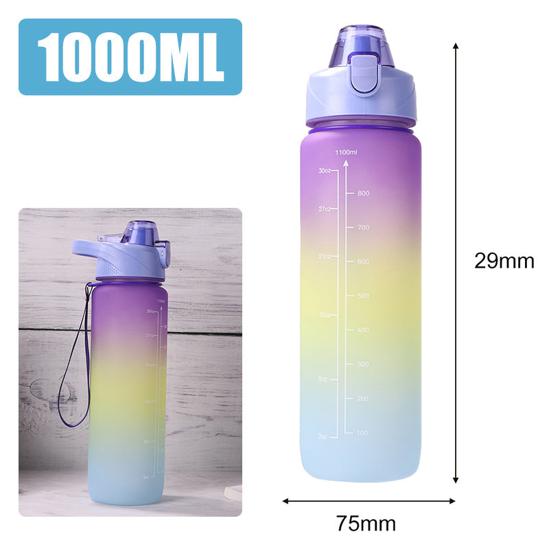 Motivations-Wasserflasche