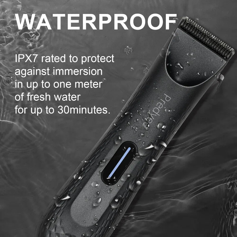 Electric Groin Pubic Hair Private Parts Intimate Grooming Versatile Body Hair Trimmer For Men