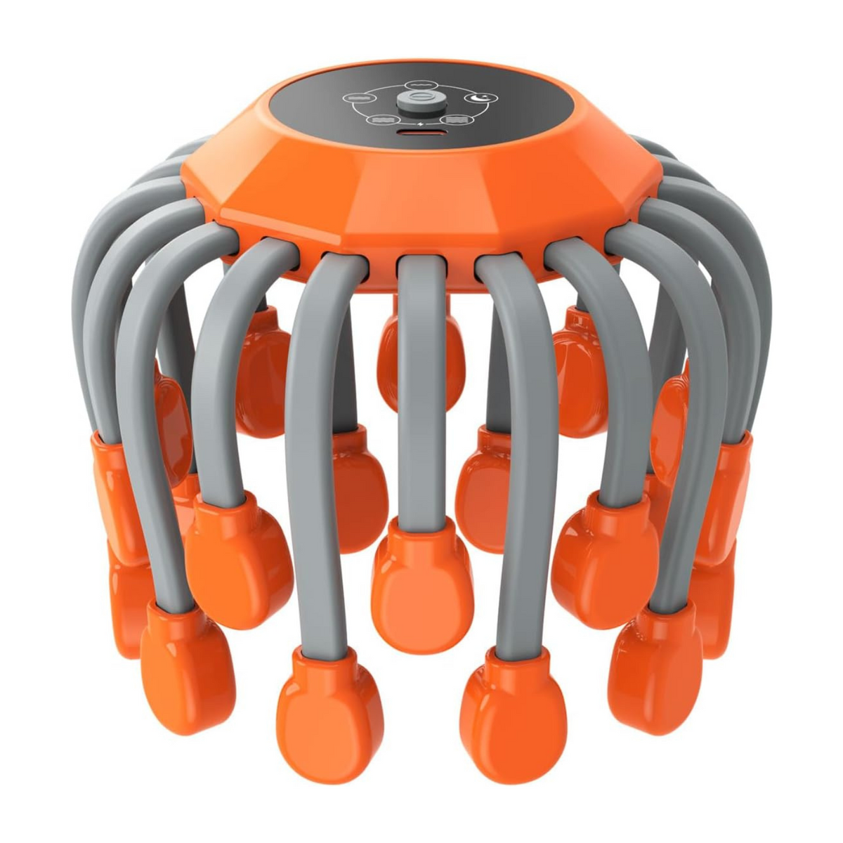 Scalp Head Massager Red Light Vibrator Octopus Scratcher For Relaxation Stress Migraine