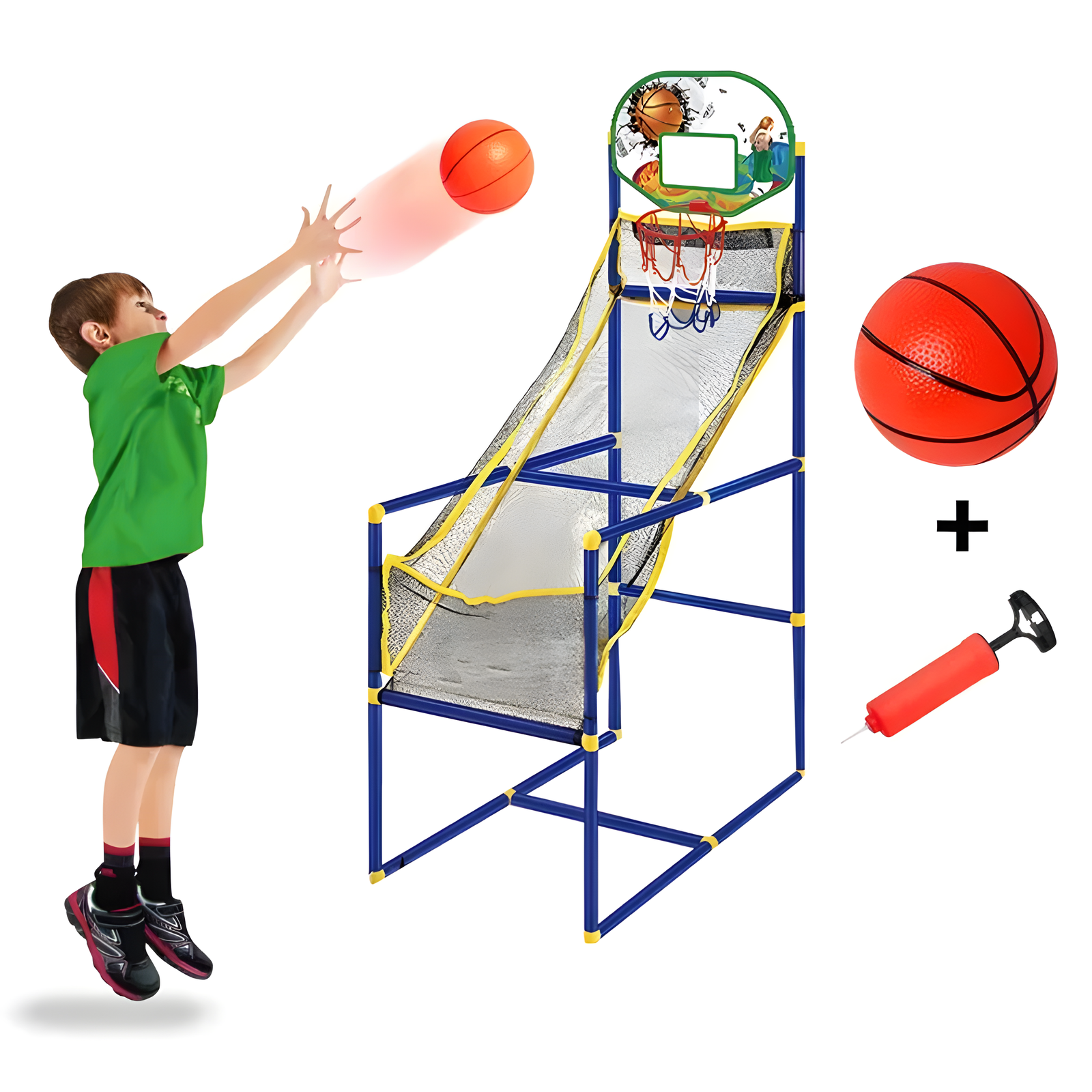 Portable Mini Basketball Return Game