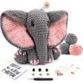 Beginner Elephant Crochet Kit