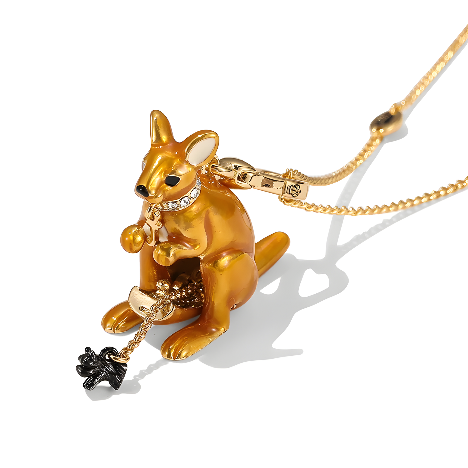 Openable Kangaroo Pendant