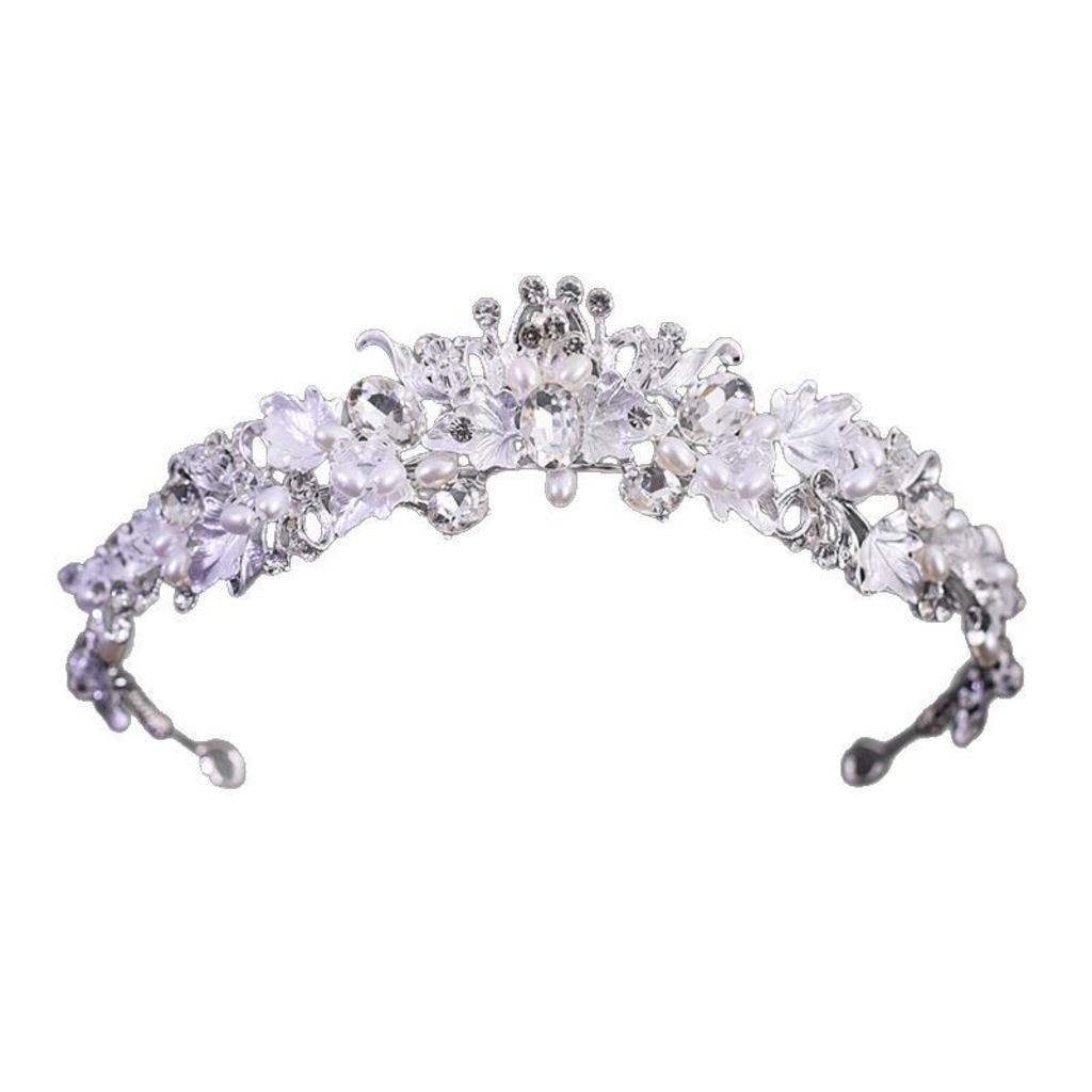 Crystal Floral Bridal Tiara
