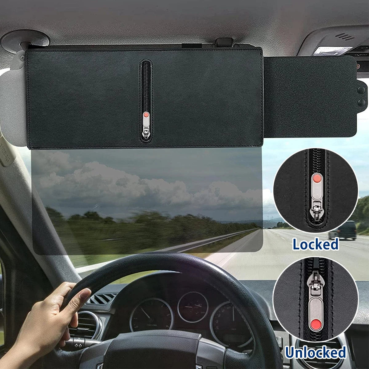 Sonnenblendenverlängerung für Autos