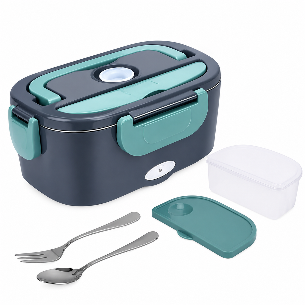 Electric Heated Lunch Box with Carry Bag