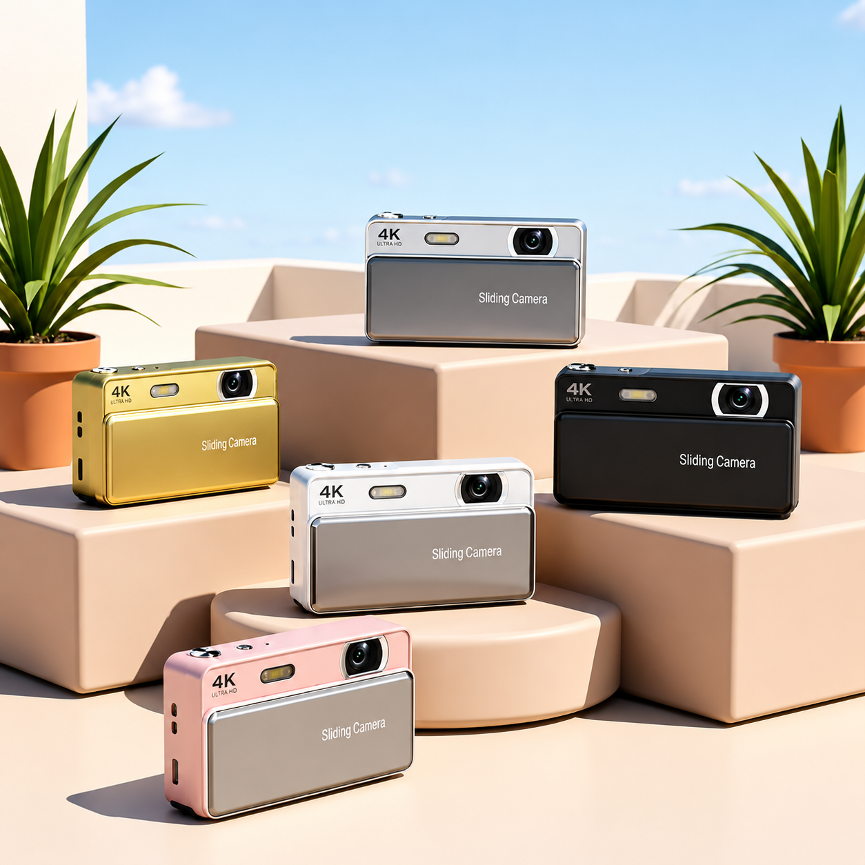 4K Sliding Digital Camera
