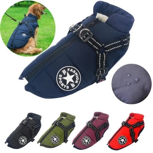 Wasserdichte Hundegeschirrjacke