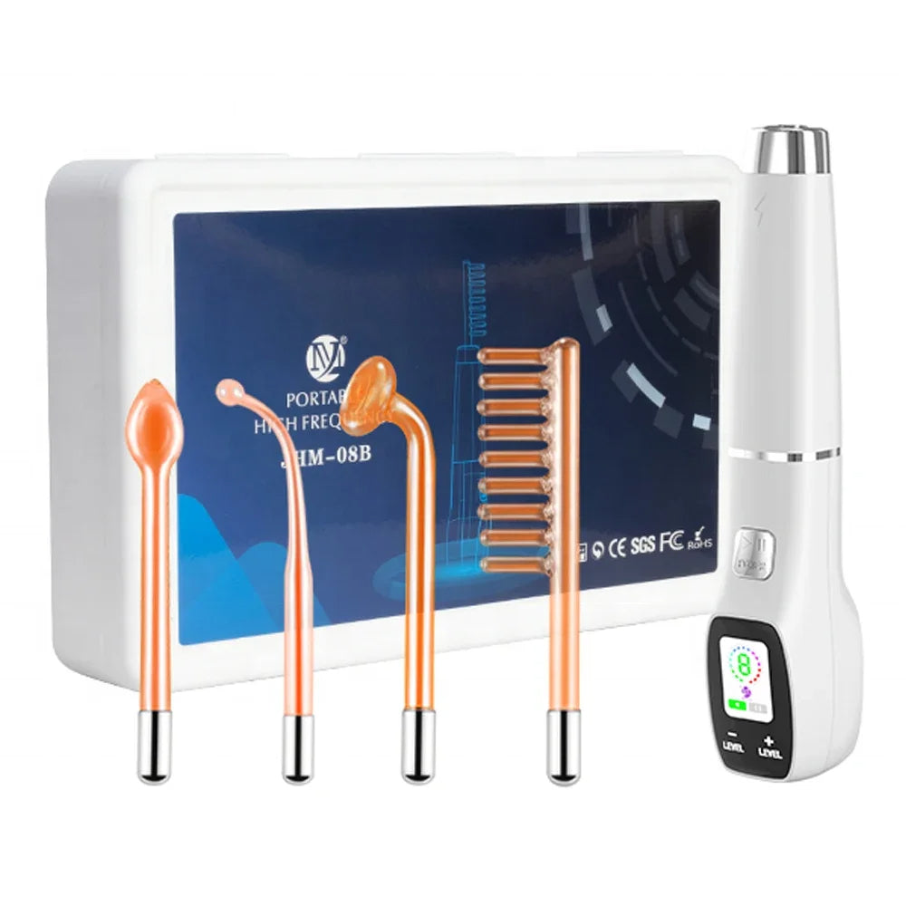 4-in-1 Hochfrequenz-Elektrotherapiestab