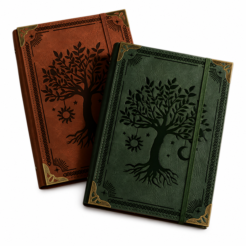 Vintage Loose Leaf Notebook