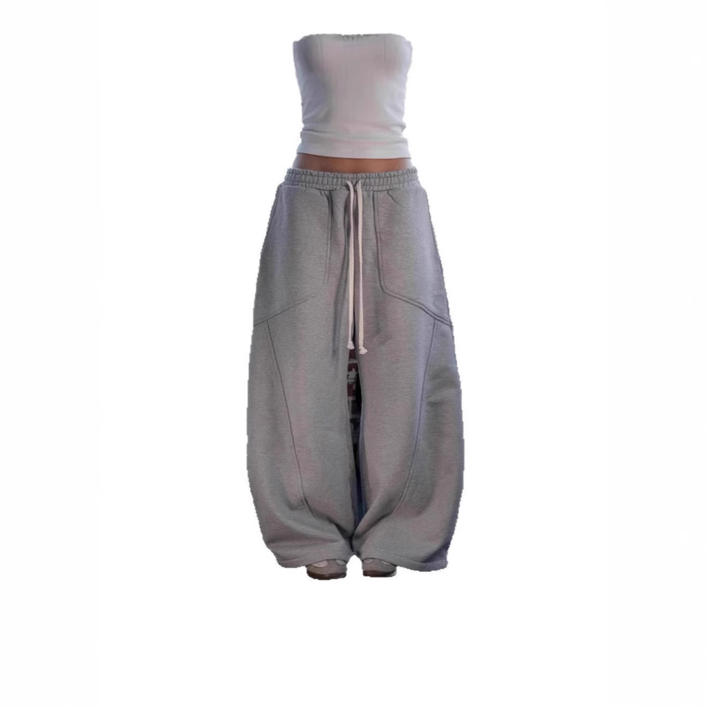 Relaxed Wide-Leg Sweatpants