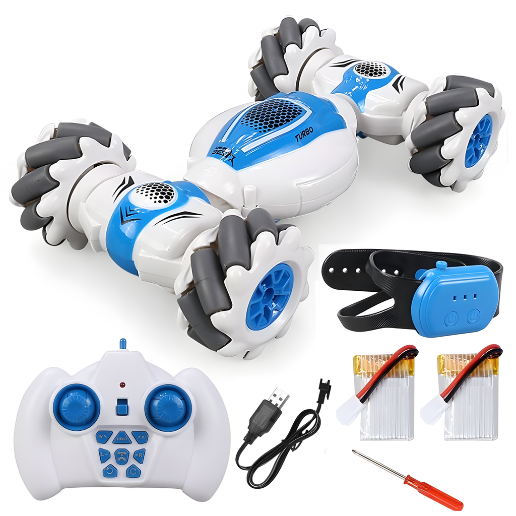 Transforming Stunt RC Car