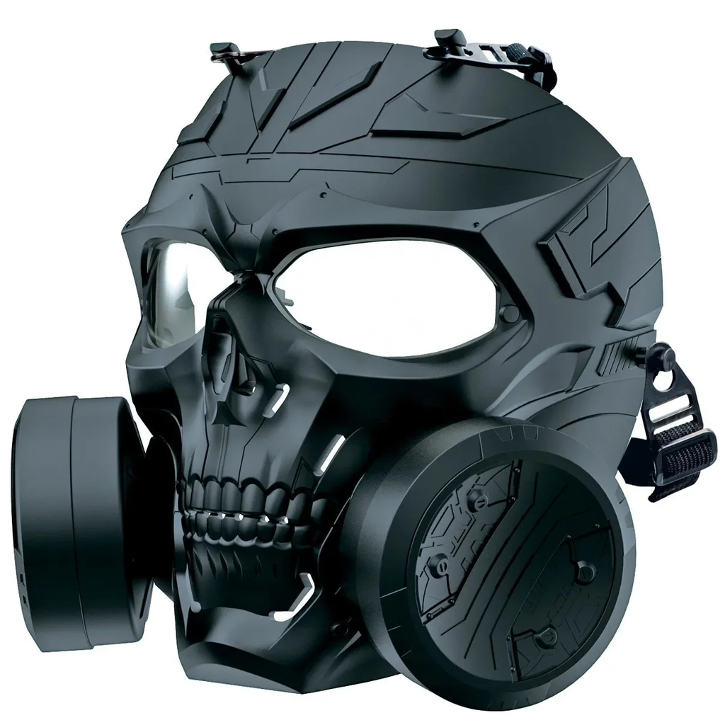 Tactical Skull Mask With Dual Fans