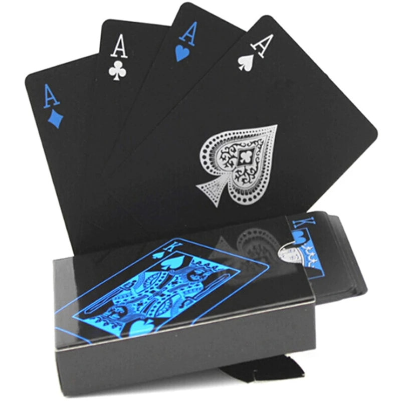 Schwarze Spielkarten