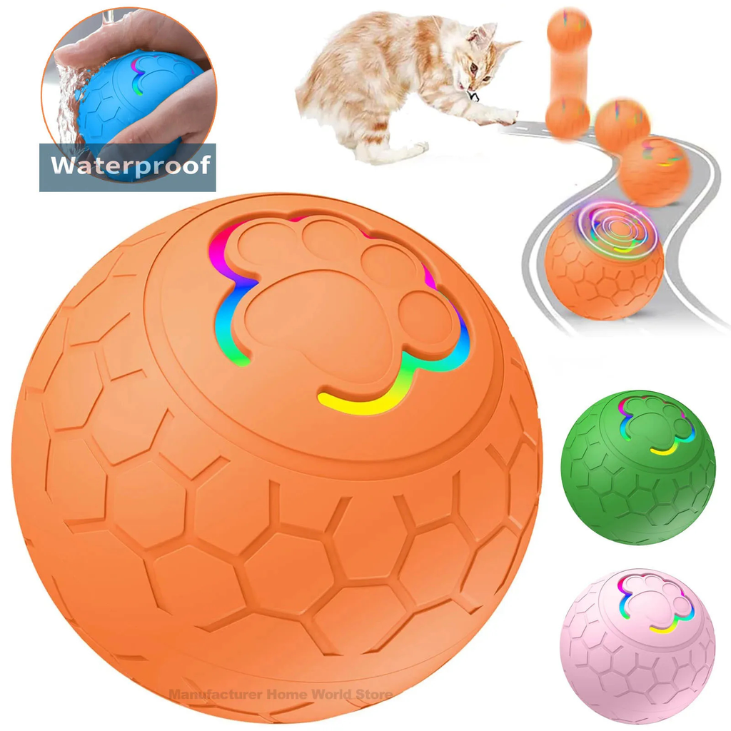 Smart Rolling Dog Ball With RGB Light