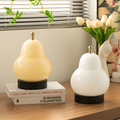 Glass Pear Table Lamp