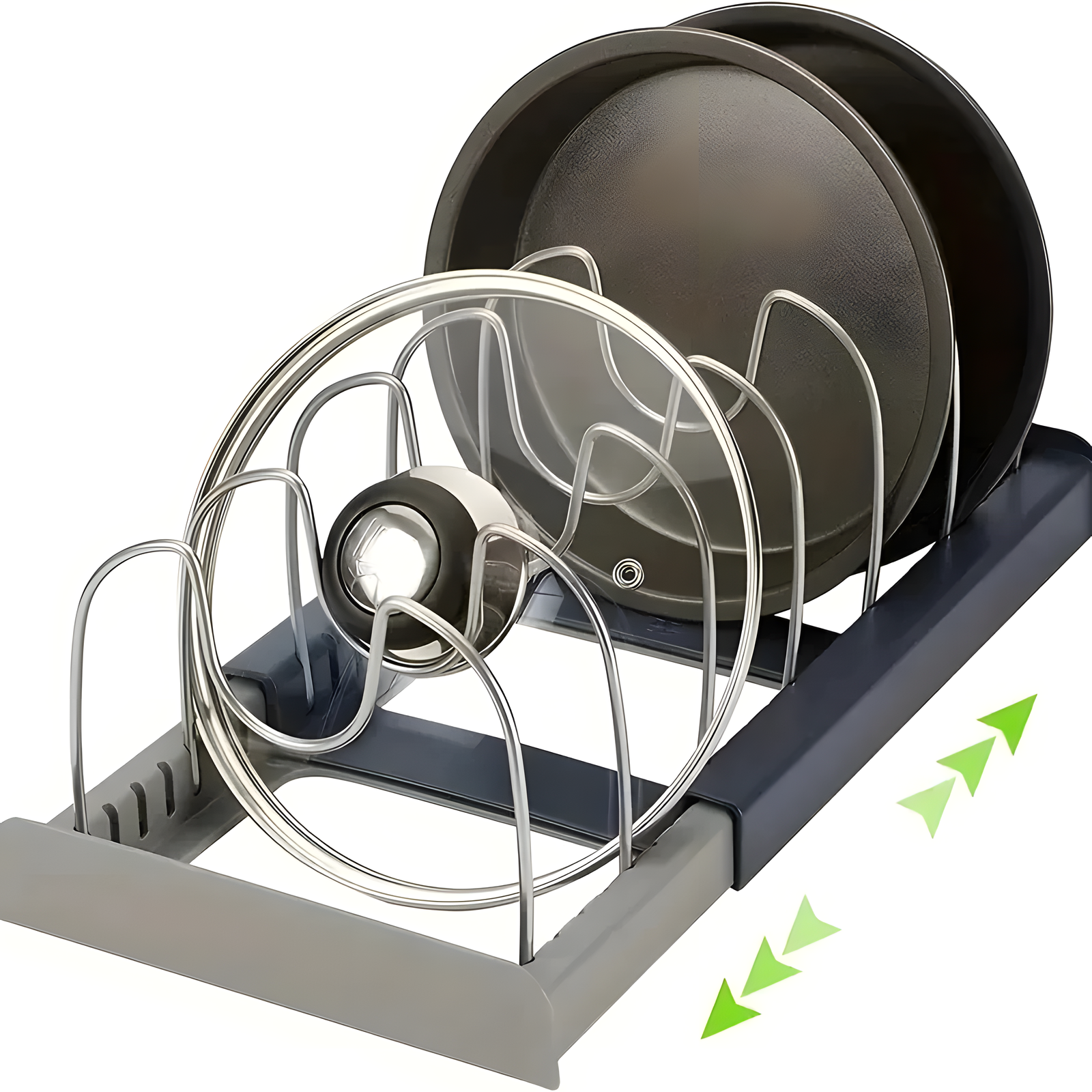 Adjustable Pot Lid Rack