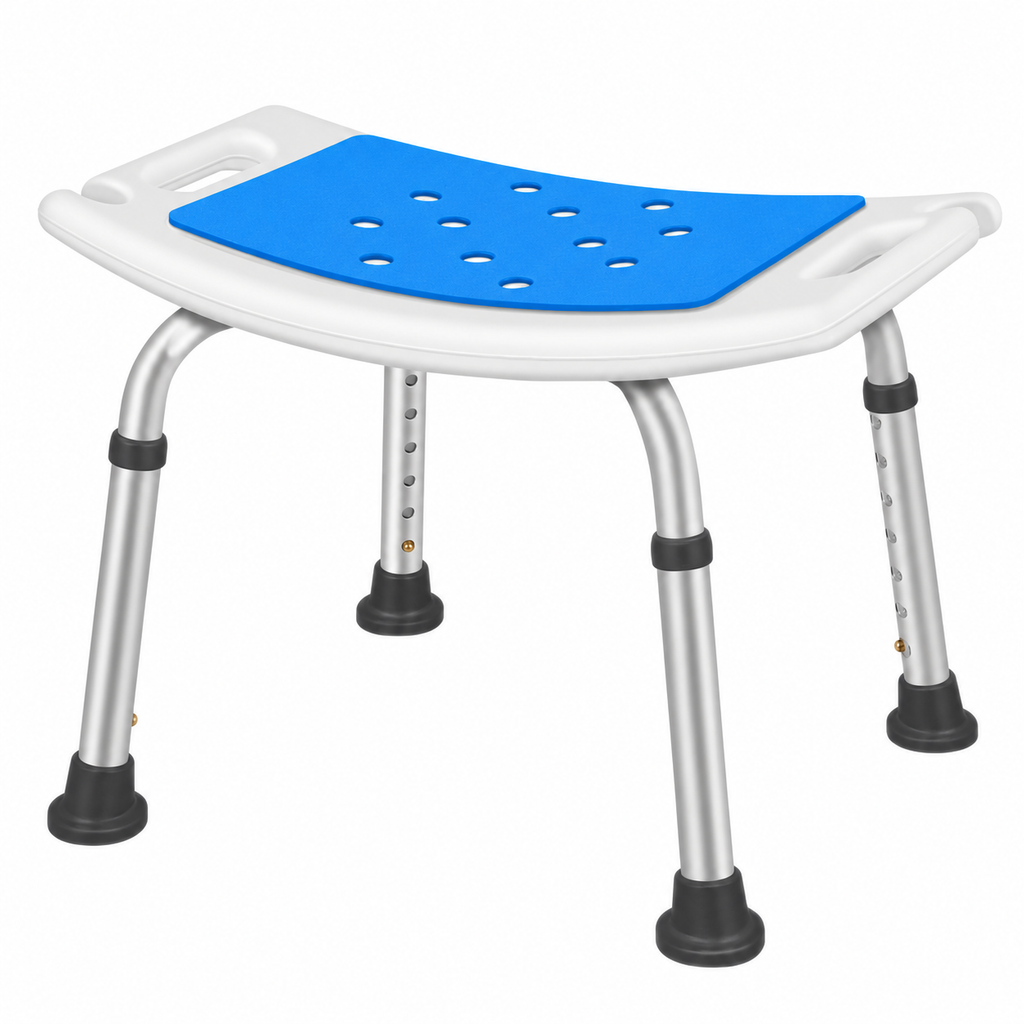 Adjustable Padded Shower Stool