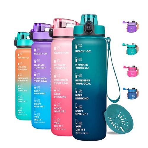 Motivations-Wasserflasche