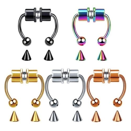 4x Magnetischer Septumring