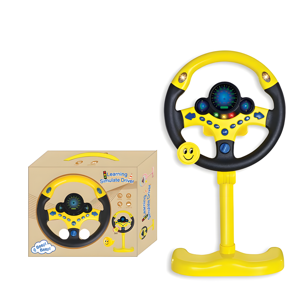 Kids Musical Steering Wheel Toy