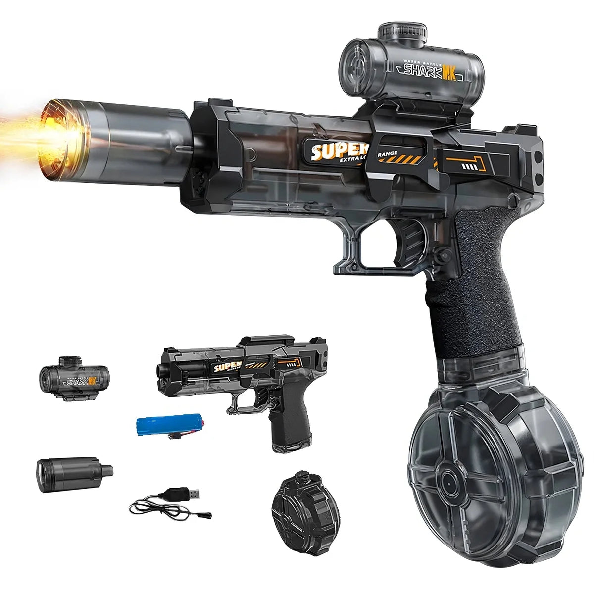 LED-Wasserpistole