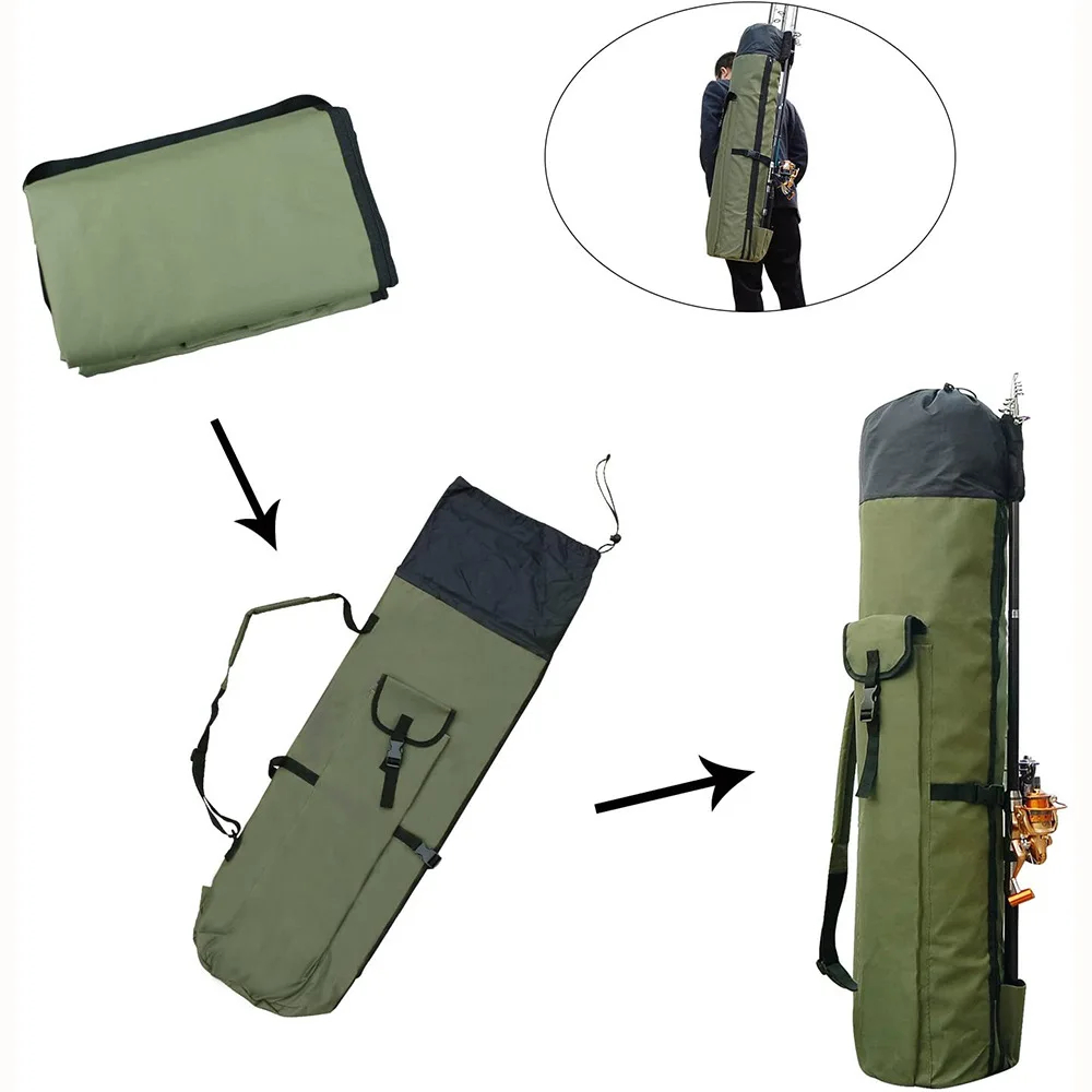 Foldable Fishing Rod Carrier Bag