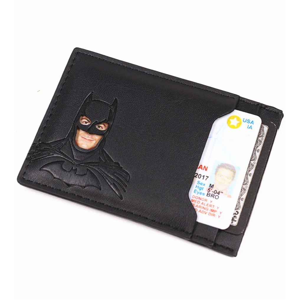 Bat ID Leather Wallet