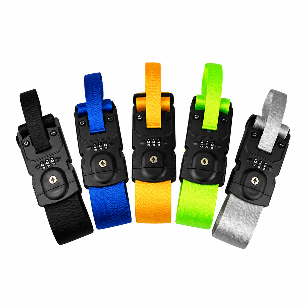 Luggage Strap with Digital Scale