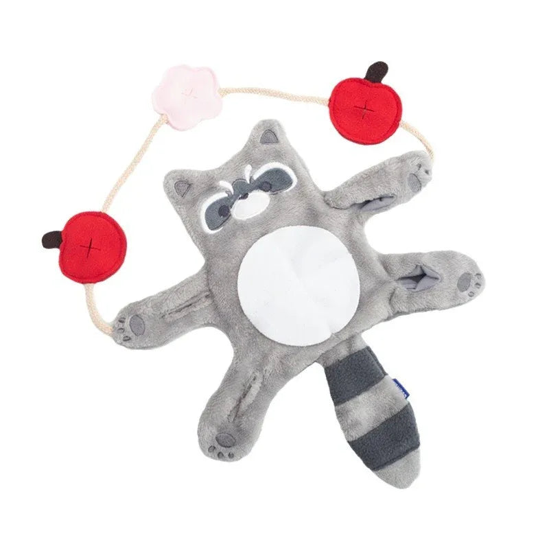 Pet Dog Plush Self Relieving Grinding Teeth Interactive Chew Toy