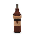 Christmas Decorations Knitted Bottle Covers