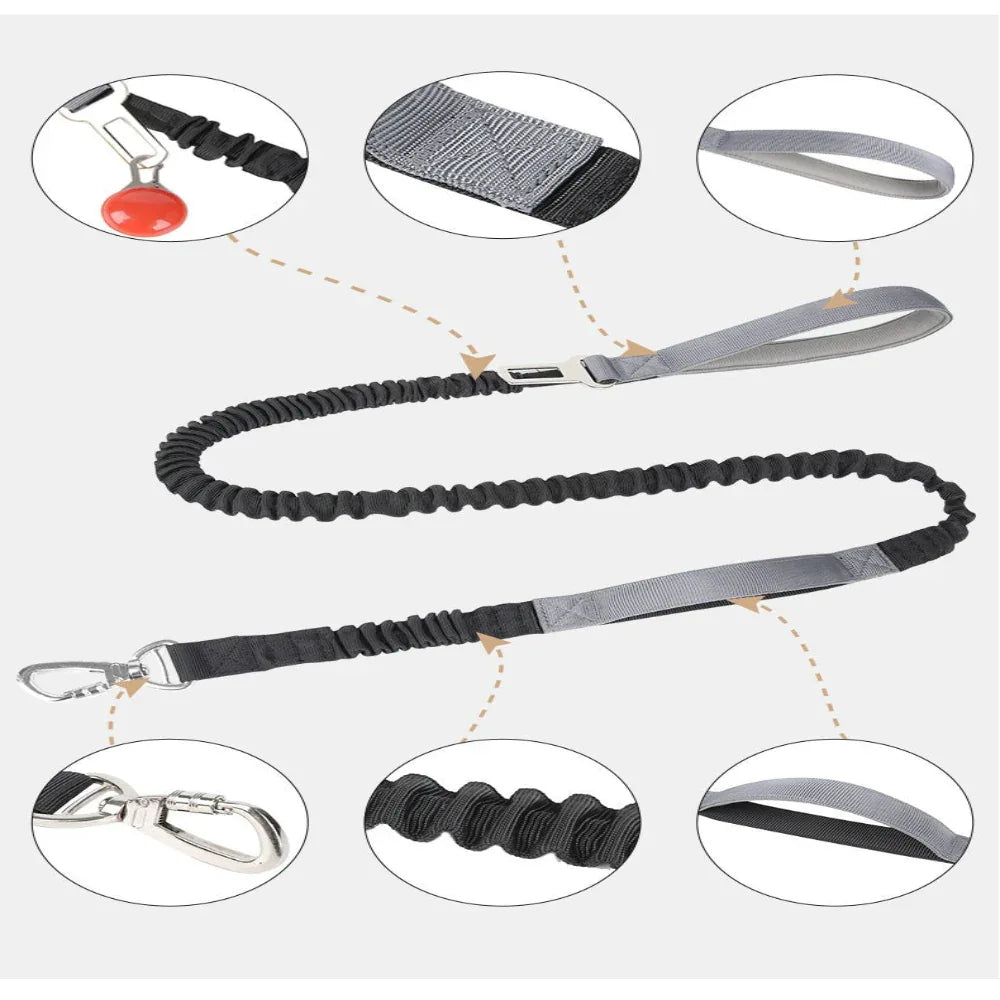 Reflective Anti-Burst Dog Leash For Outdoor Walks