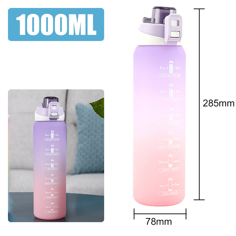 Motivations-Wasserflasche