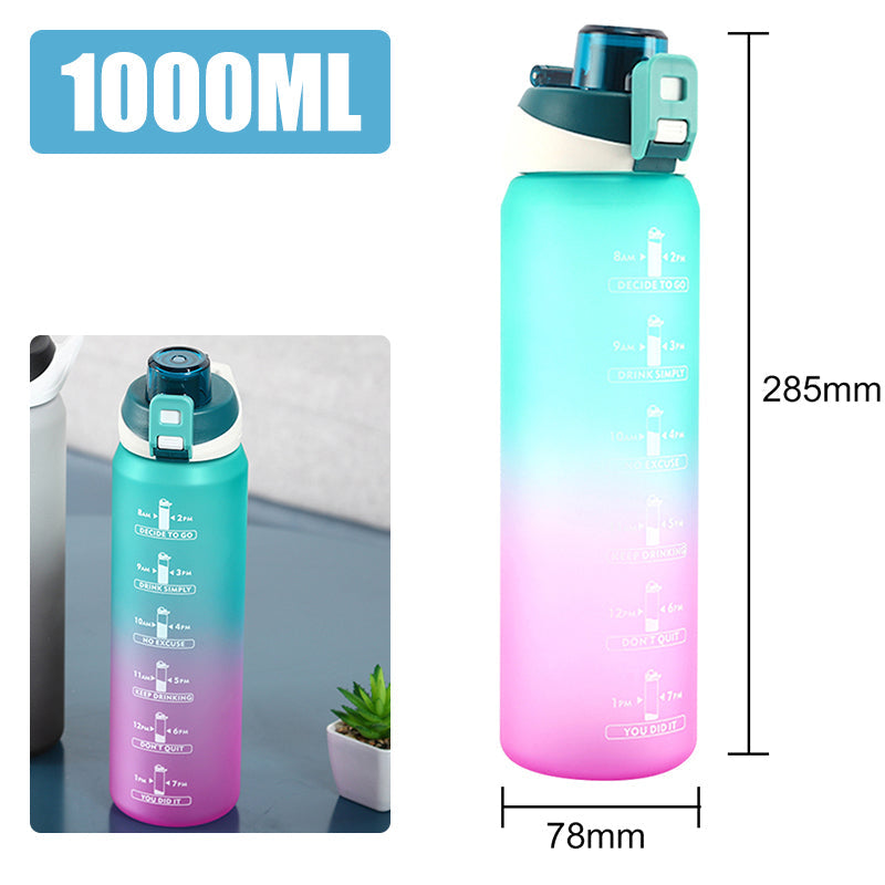 Motivations-Wasserflasche