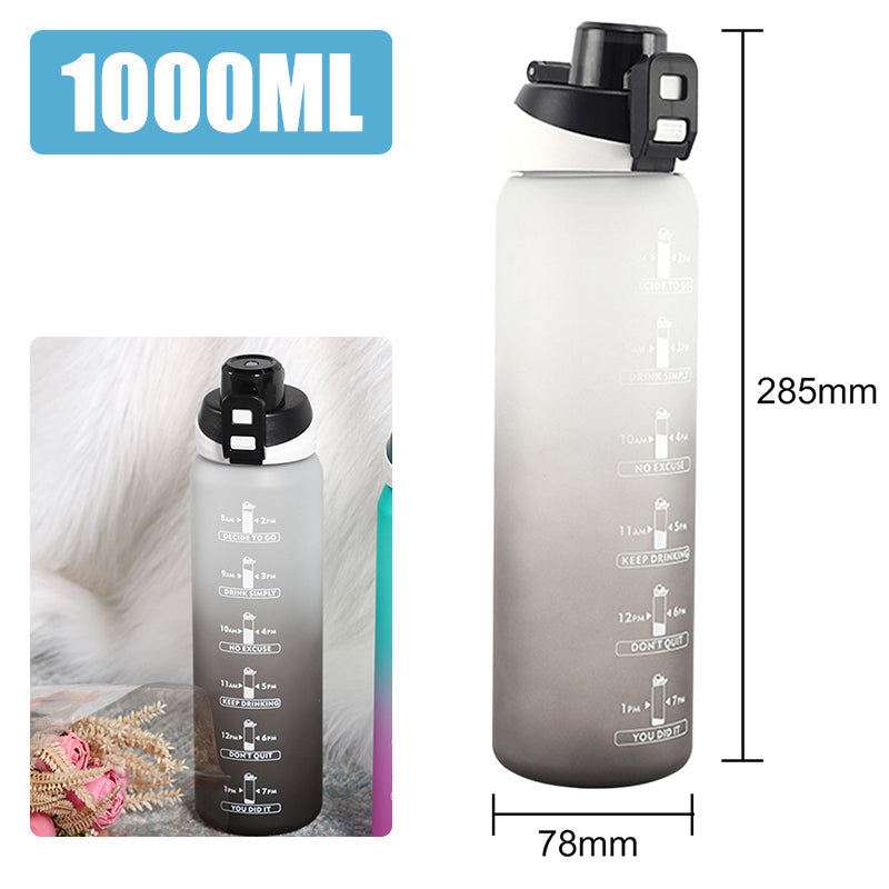 Motivations-Wasserflasche