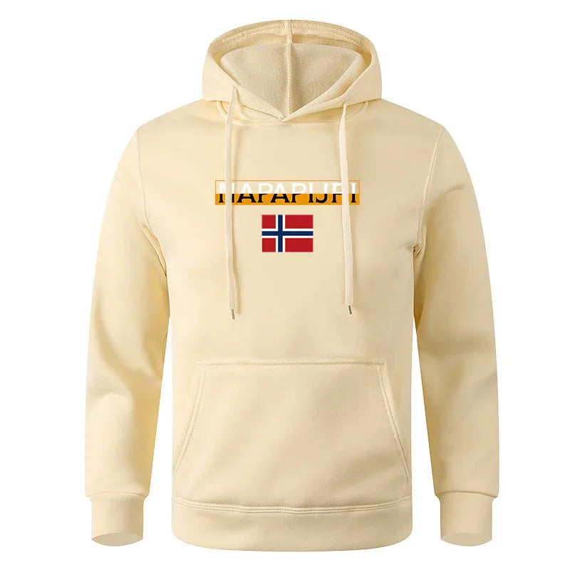 Men's Pullover Printed Sweater Casual Hoodie