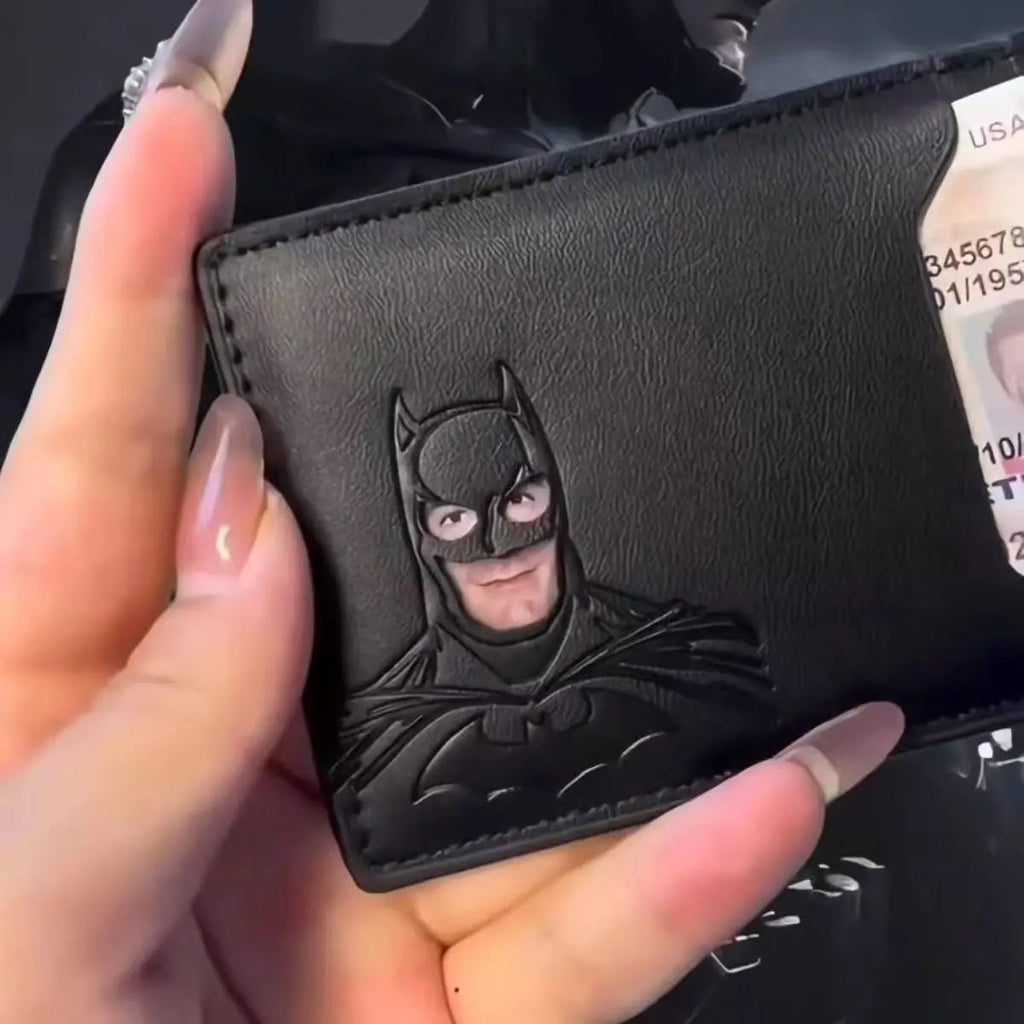 Bat ID Leather Wallet