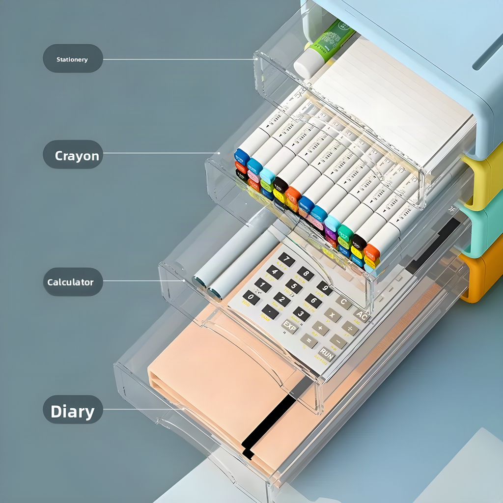 Single-Drawer Desktop Storage Box