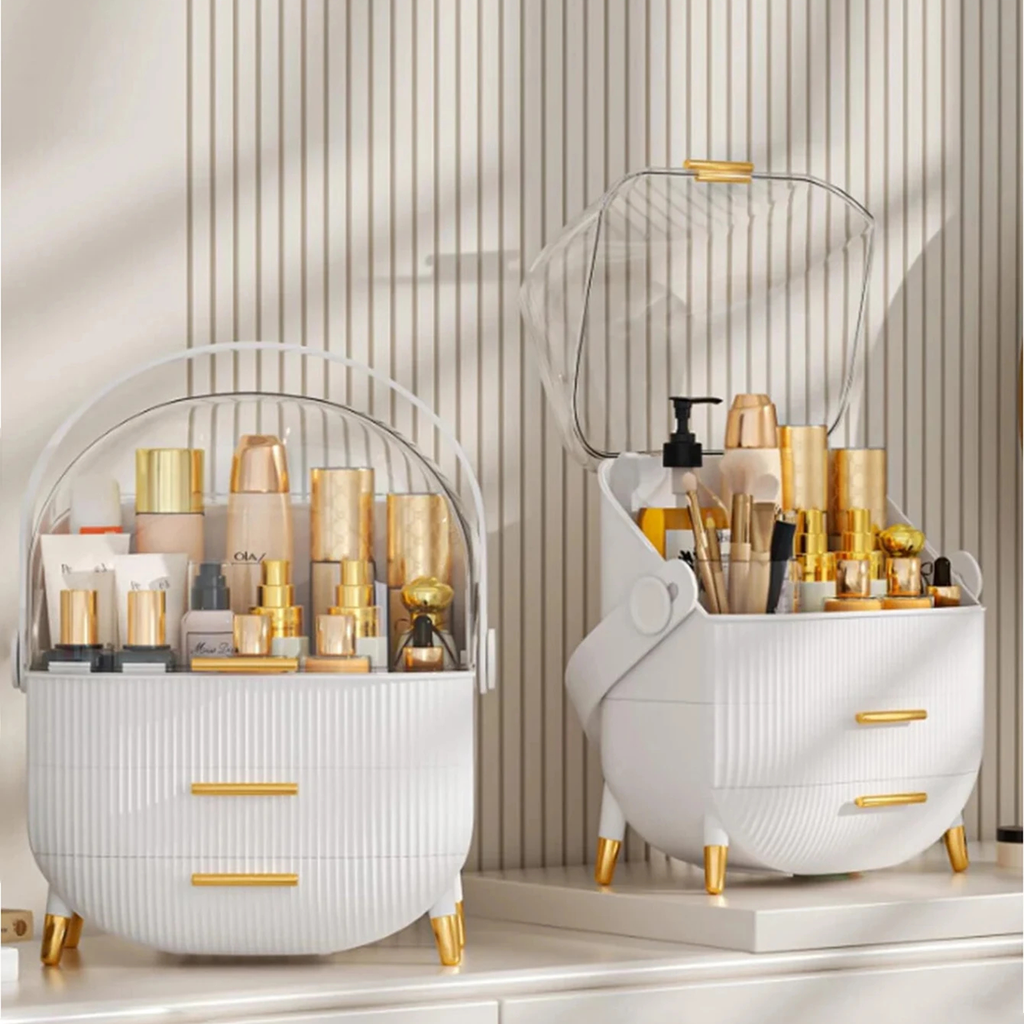 Transparent Cosmetic Storage Box