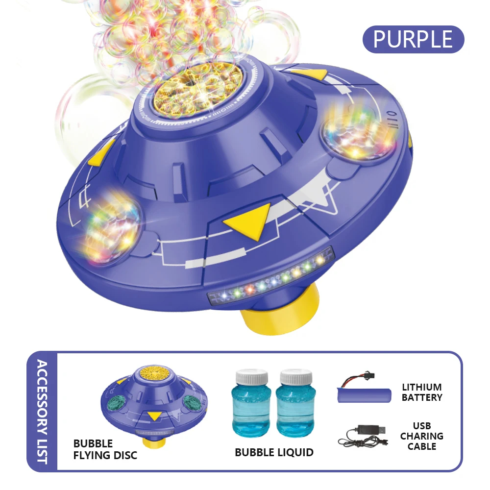 Flying Saucer Bubble Machine
