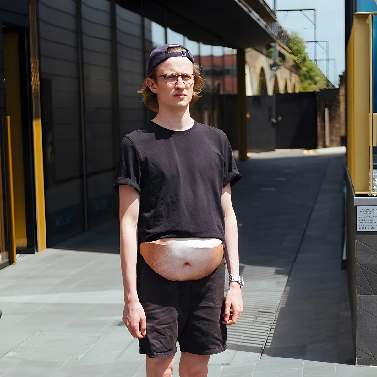 Funny Belly Waist Bag